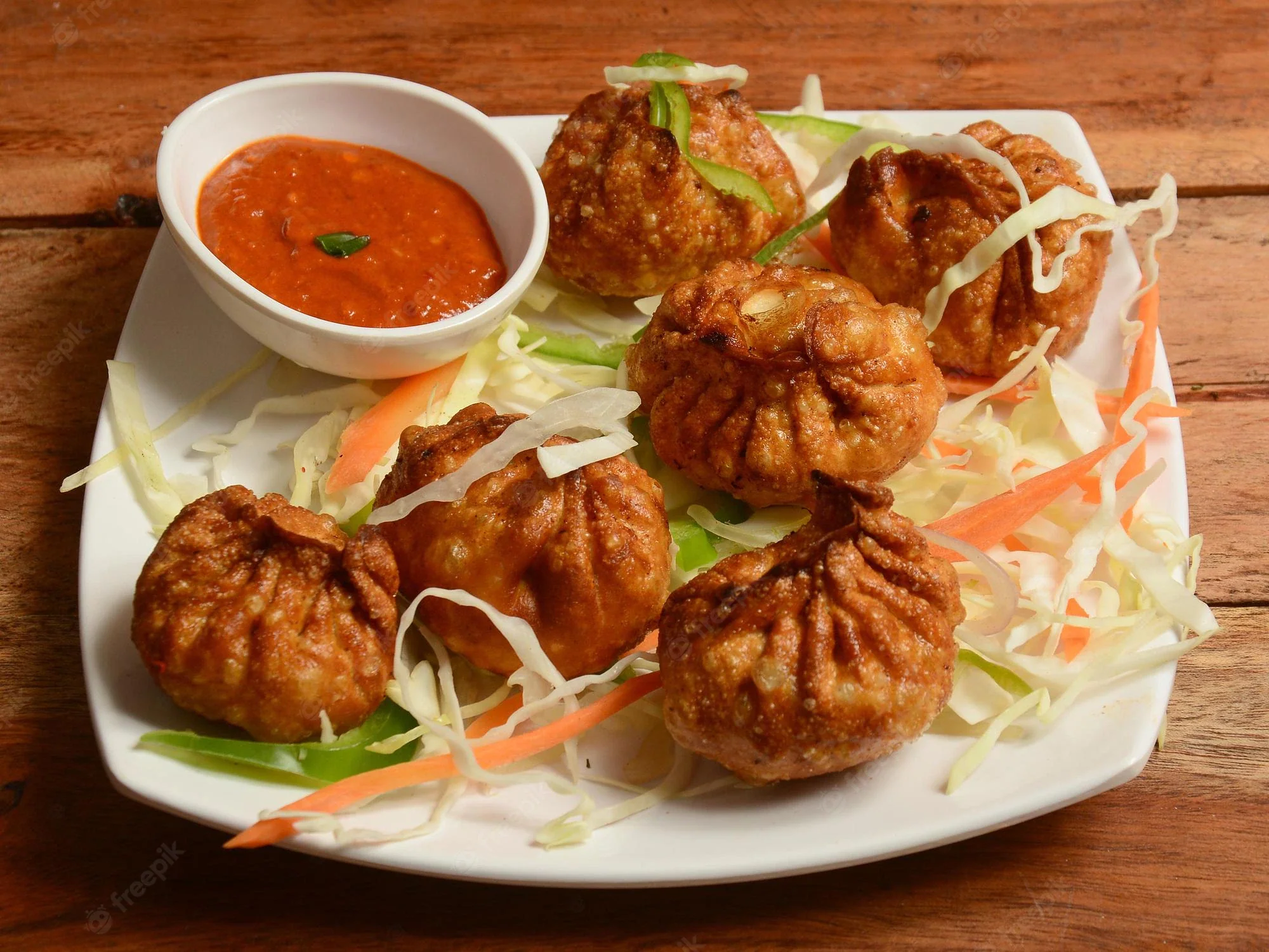 Chicken Momos fry
